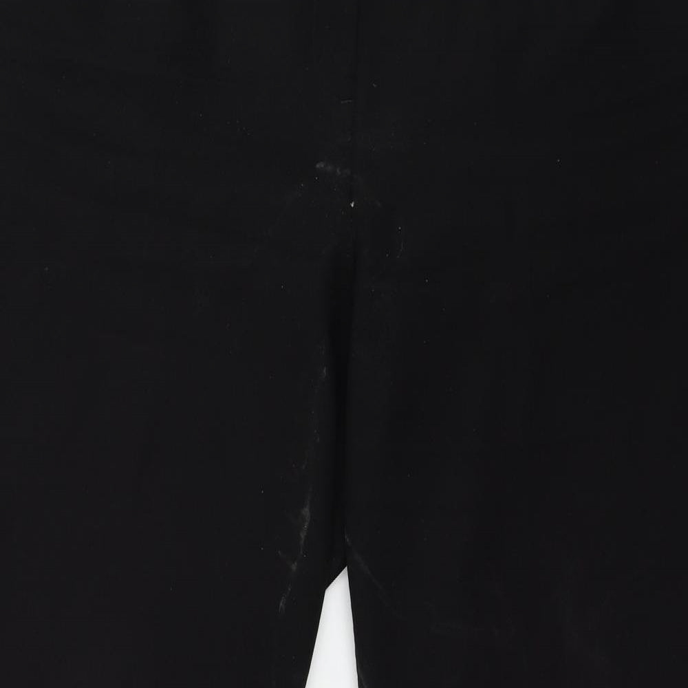 George Womens Black   Trousers  Size 16 L27 in
