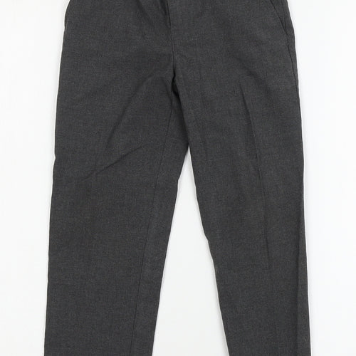 Marks and Spencer Boys Grey   Dress Pants Trousers Size 6-7 Years