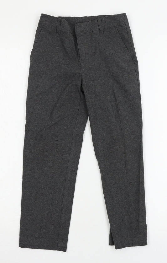 Marks and Spencer Boys Grey   Dress Pants Trousers Size 6-7 Years