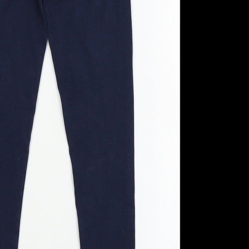 NEXT Girls Blue  Jersey Jogger Trousers Size 11 Years