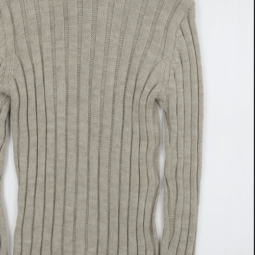 Vangalla Womens Grey  Knit Pullover Jumper Size S