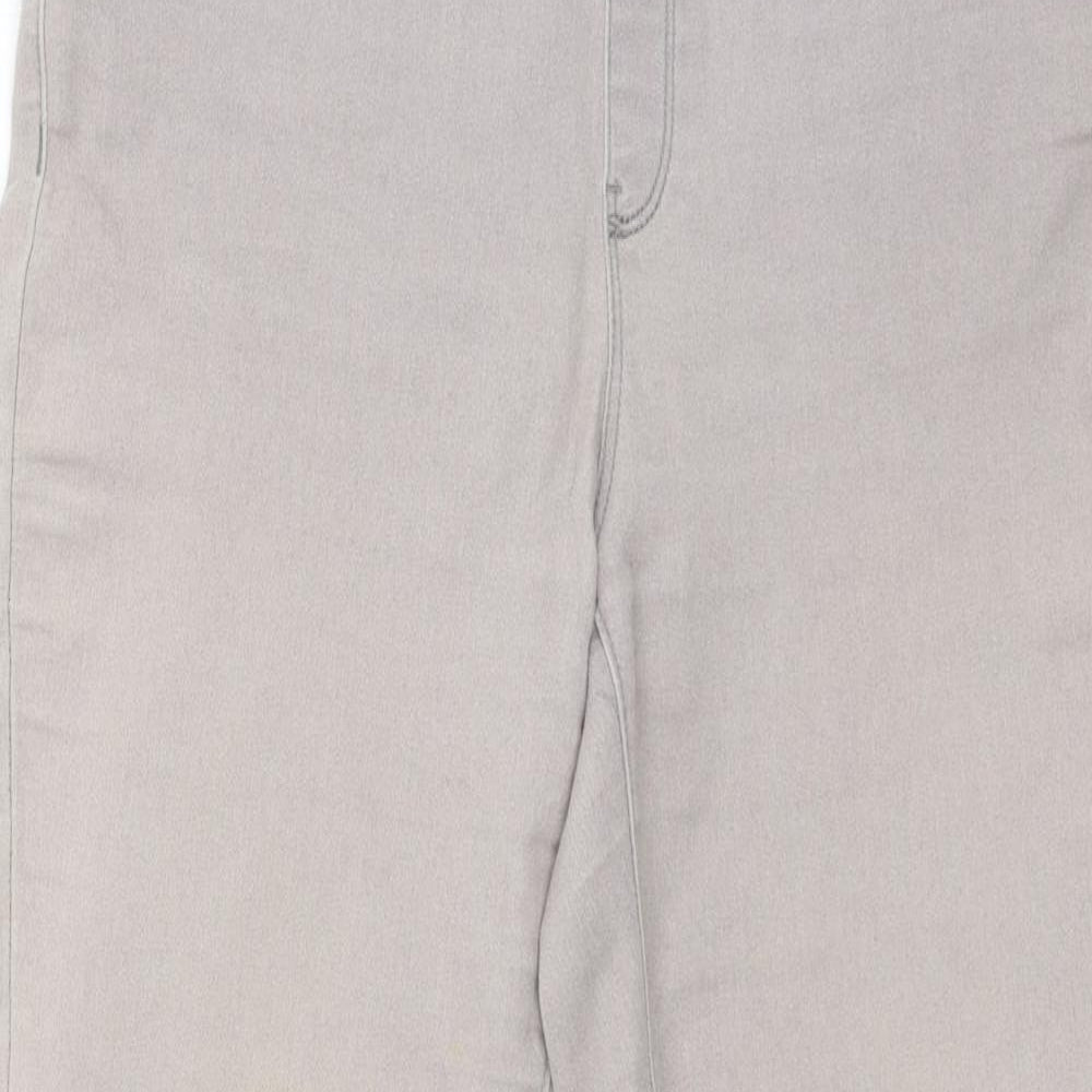 Denim & Co. Womens Pink  Denim Jegging Jeans Size 12 L28 in