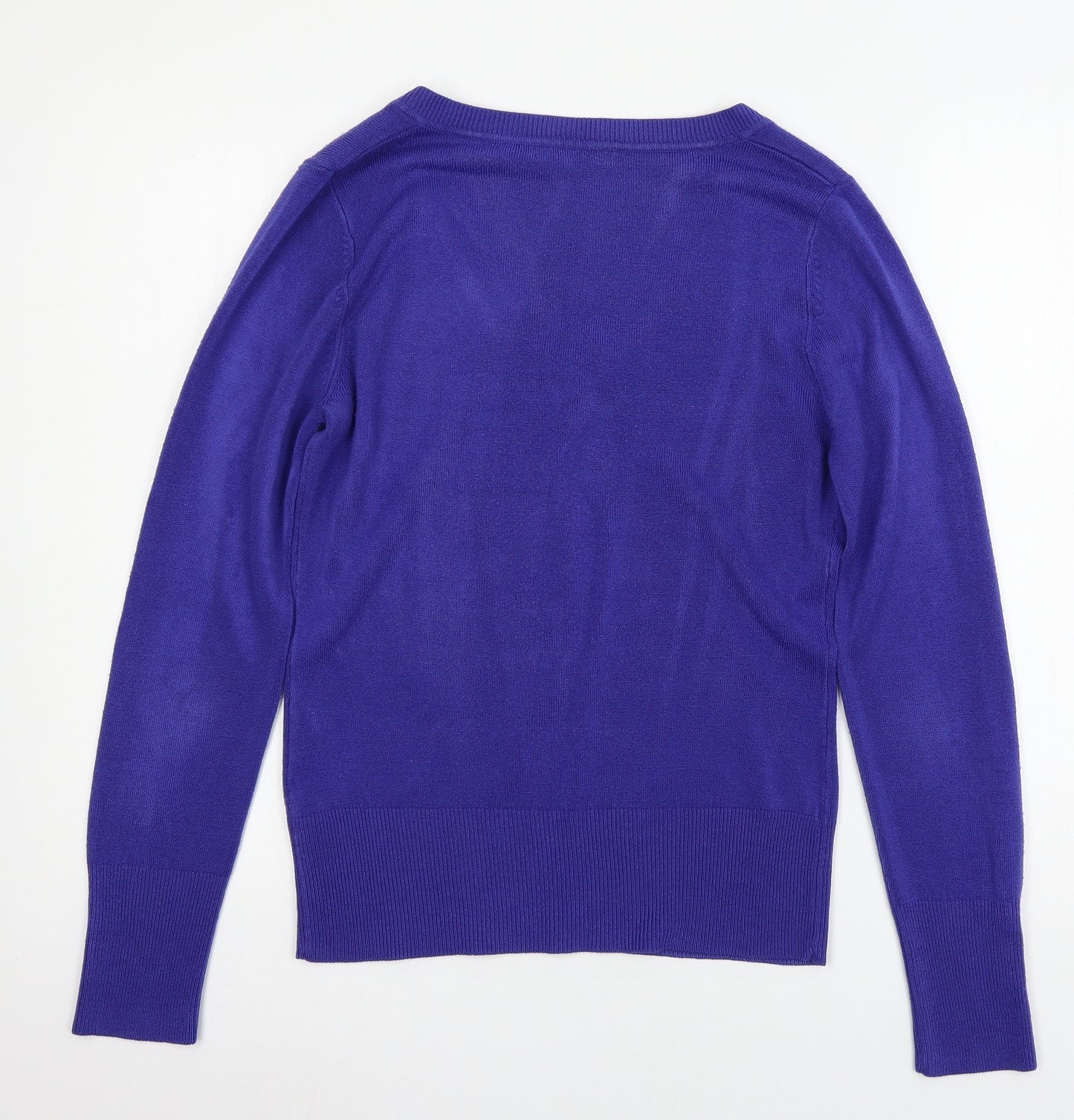 George Womens Blue  Knit Pullover Jumper Size 12