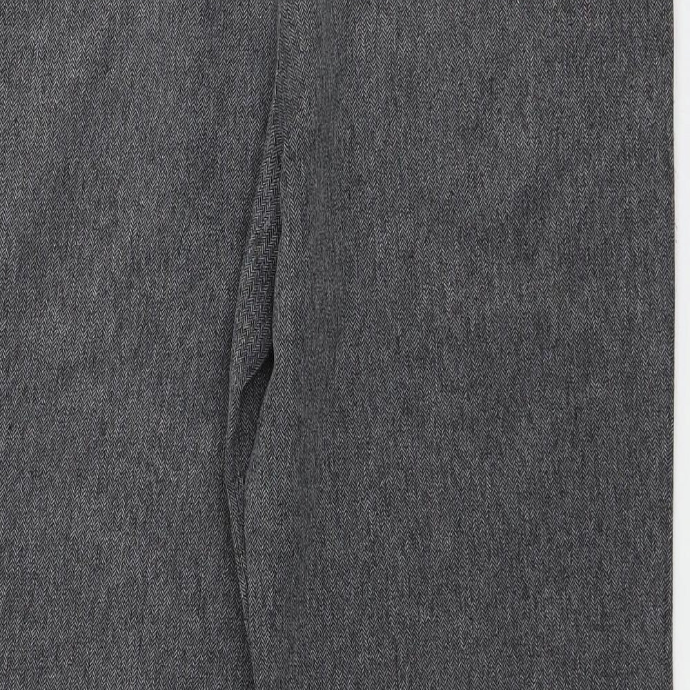 Marks and Spencer Womens Grey   Trousers  Size 12 L27 in