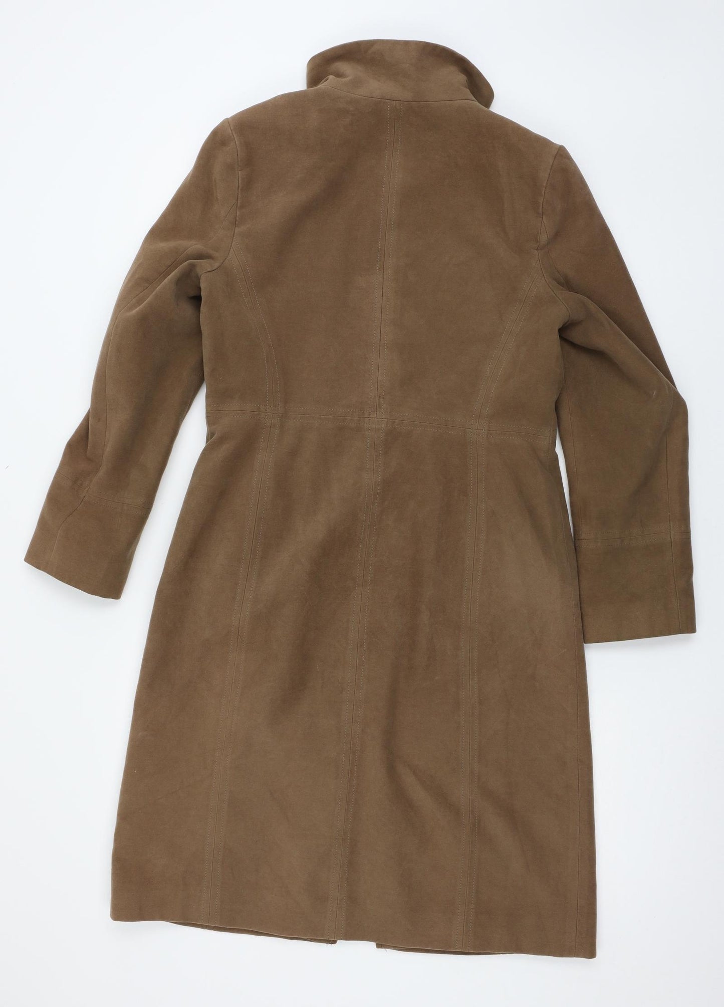 Dorothy Perkins Womens Brown   Overcoat Coat Size 12
