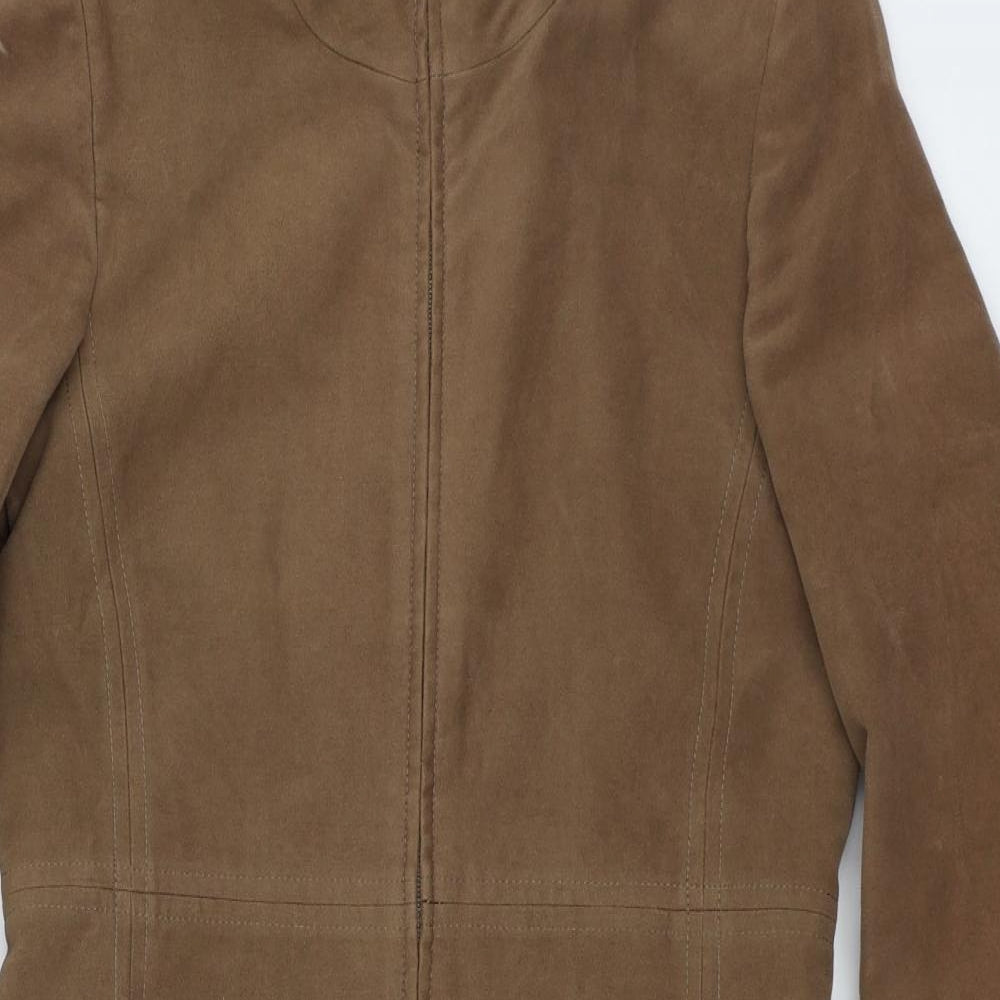 Dorothy Perkins Womens Brown   Overcoat Coat Size 12