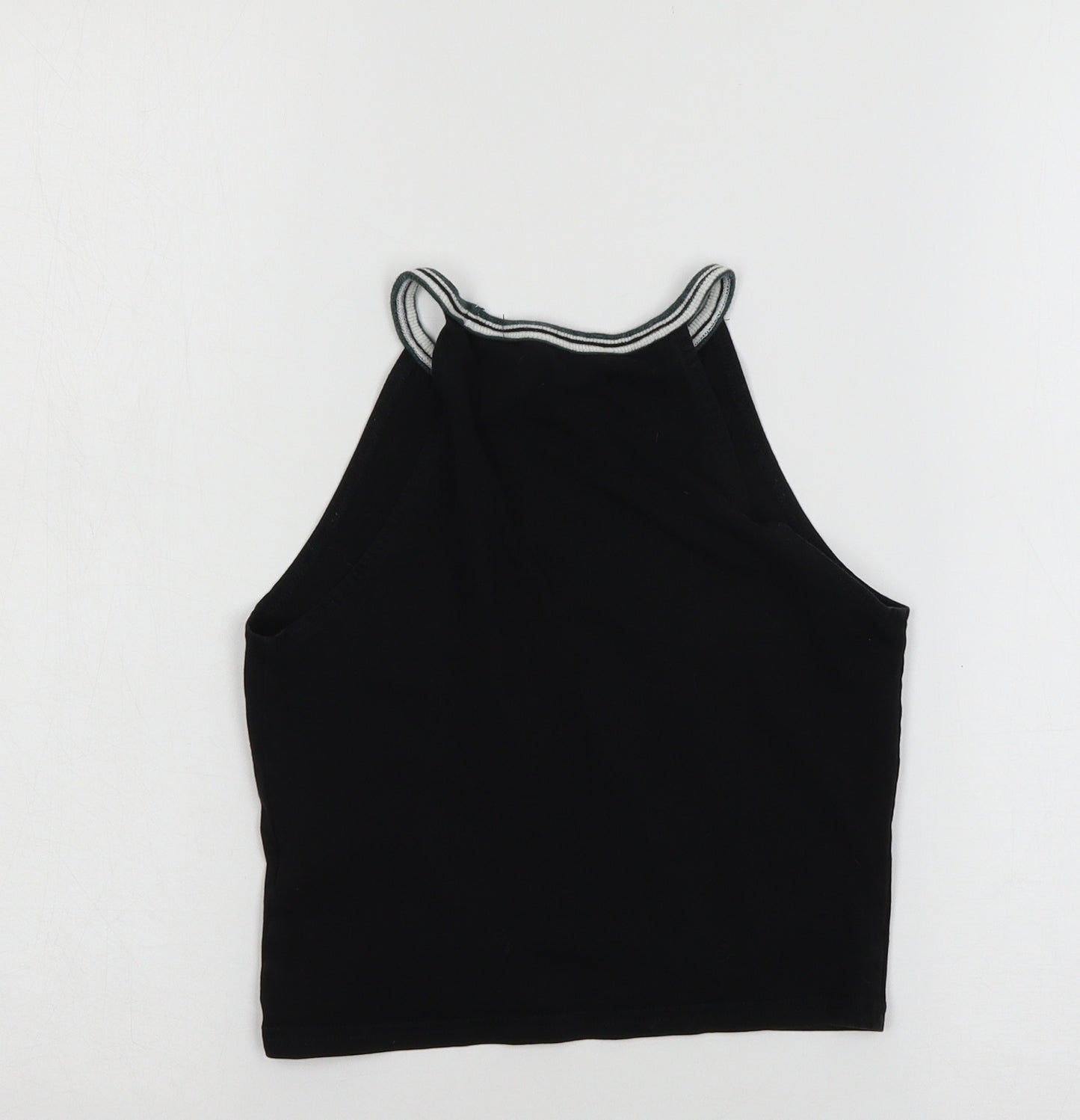 New Look Girls Black  Jersey Basic Tank Size 10-11 Years