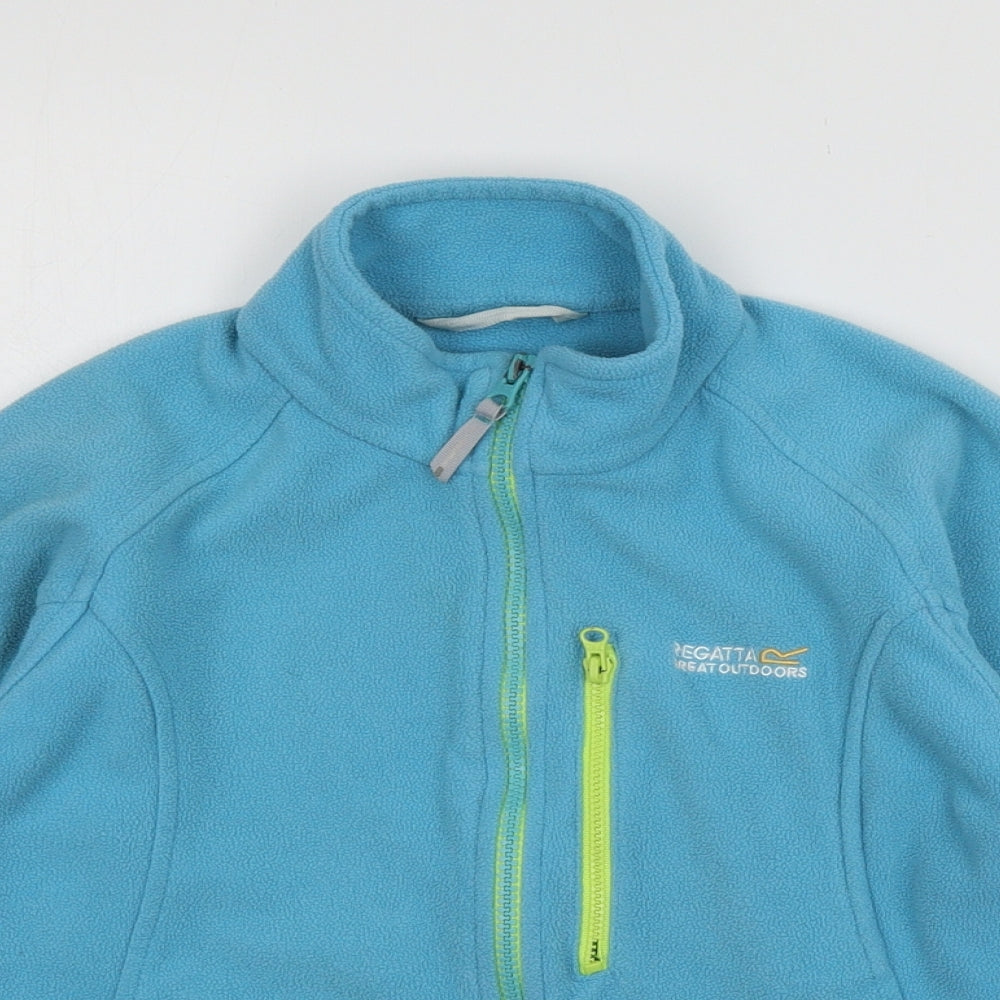 Regatta Boys Blue  Fleece Jacket  Size 9-10 Years