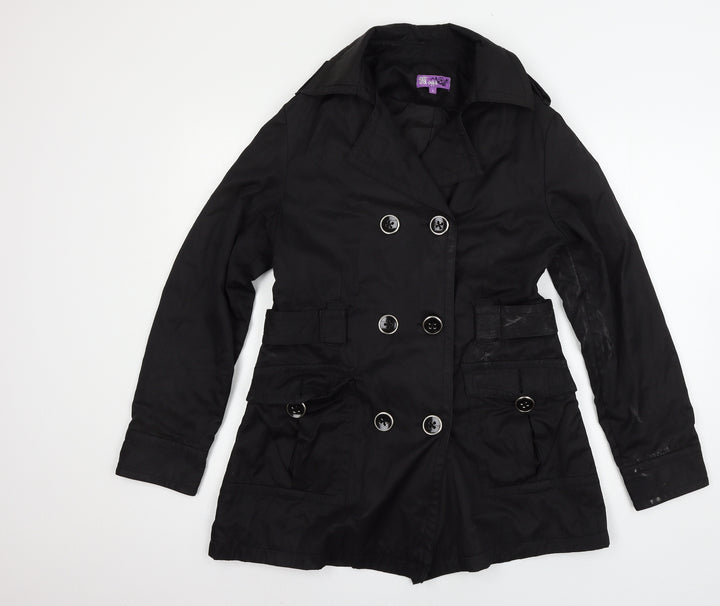 Hoga Womens Black Jacket Size L
