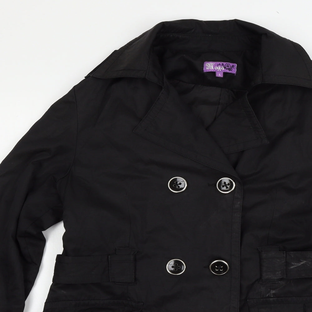 Hoga Womens Black   Jacket  Size L
