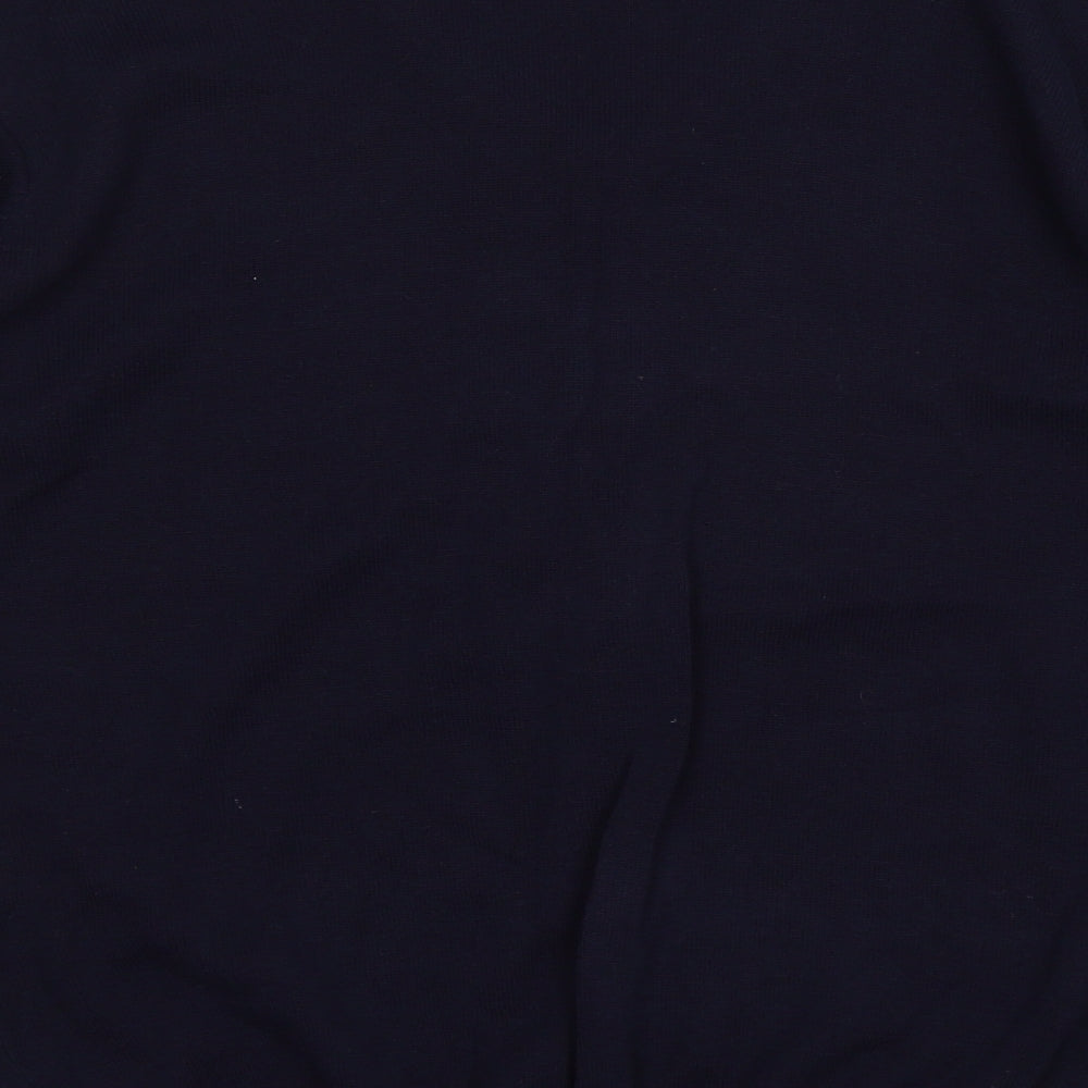 F&F Boys Blue  Knit Pullover Jumper Size 13-14 Years