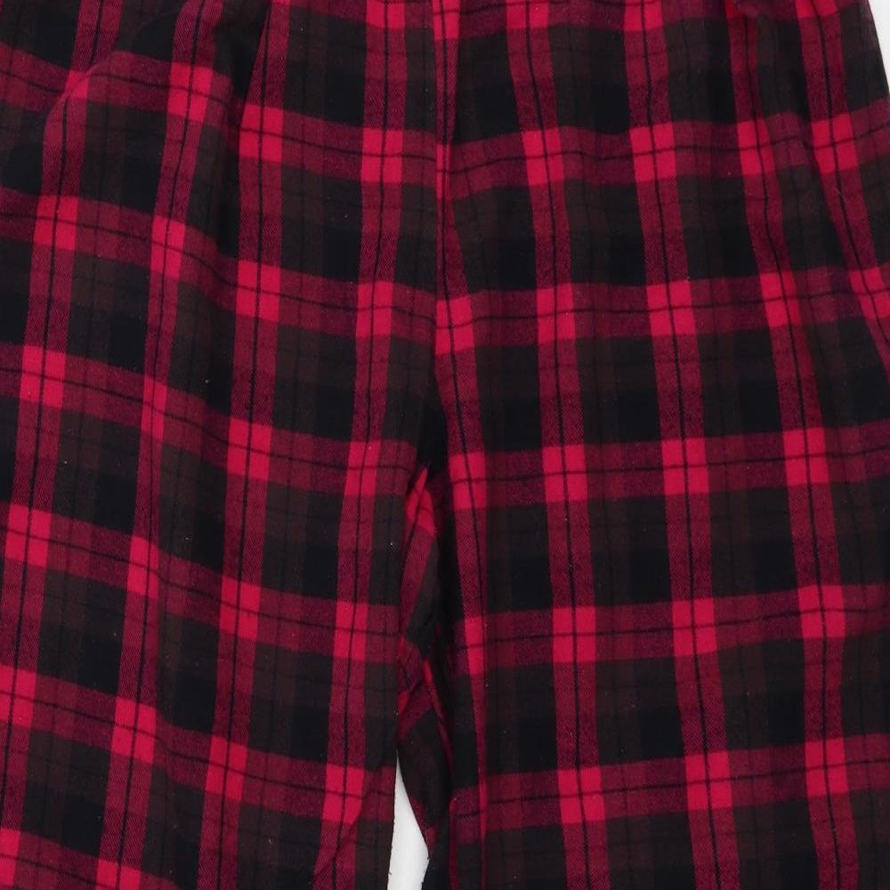 Very Womens Pink Plaid  Capri Pyjama Pants Size 20