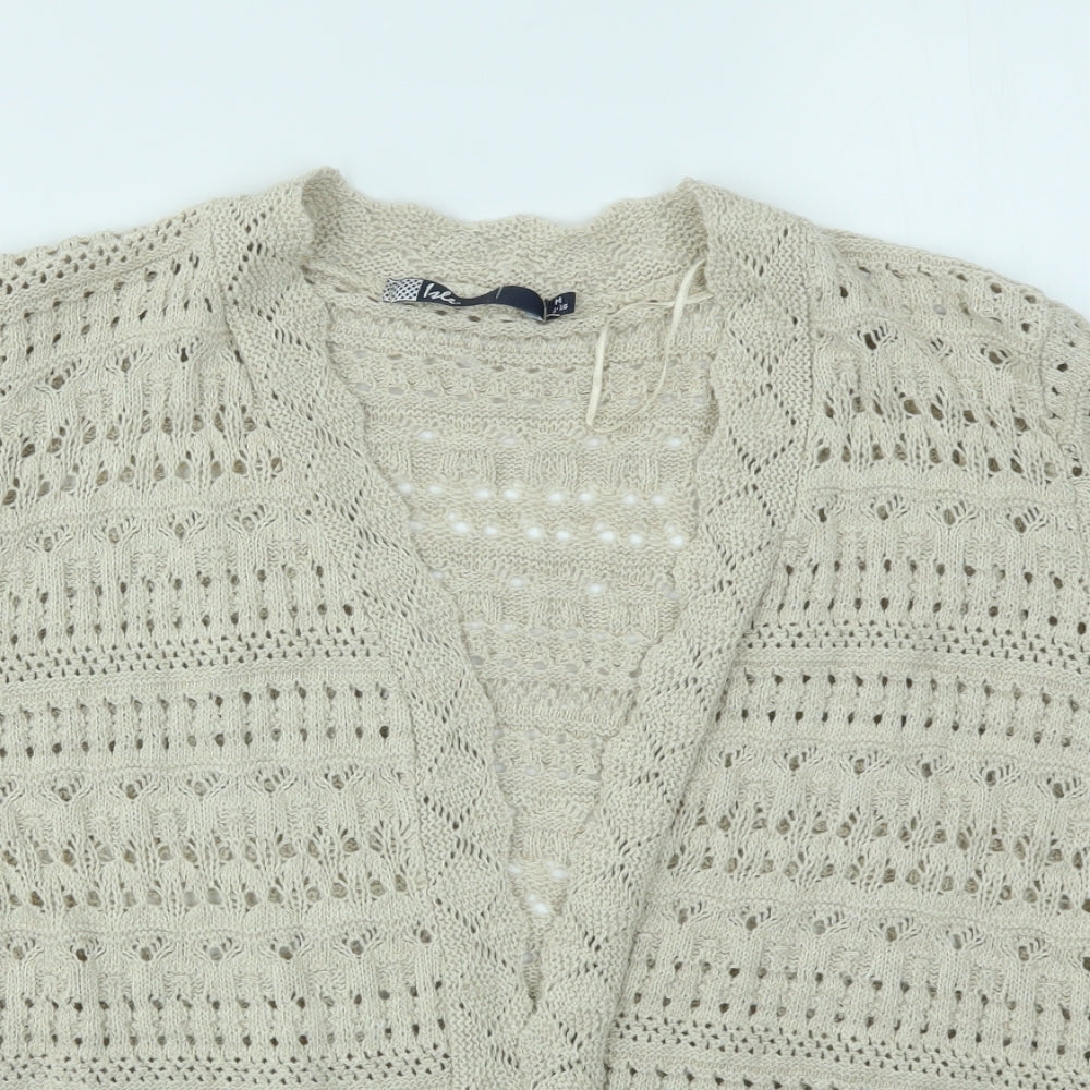 ISLE Womens Beige   Cardigan Jumper Size M