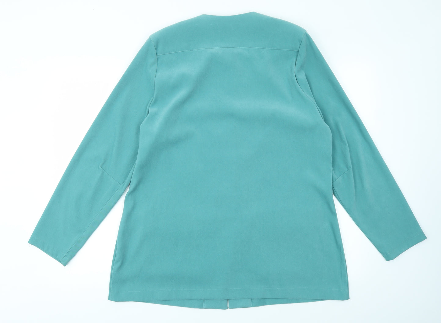 Travelling Light Womens Blue   Jacket Blazer Size L