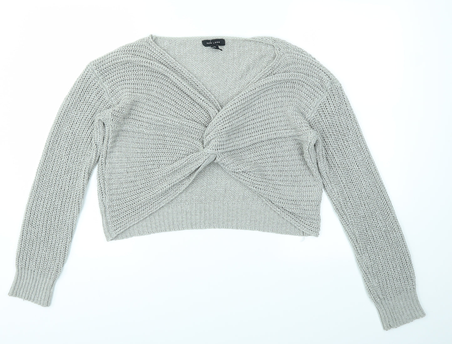 New Look Womens Grey   Pullover Jumper Size L