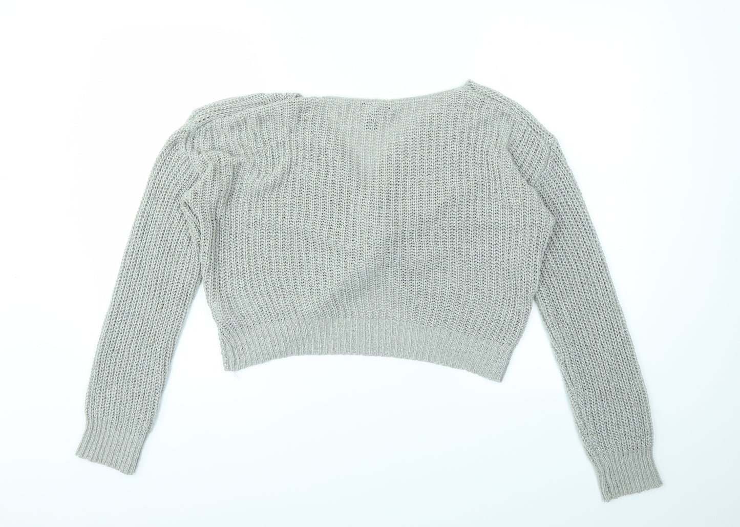 New Look Womens Grey   Pullover Jumper Size L