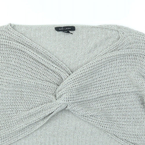 New Look Womens Grey   Pullover Jumper Size L