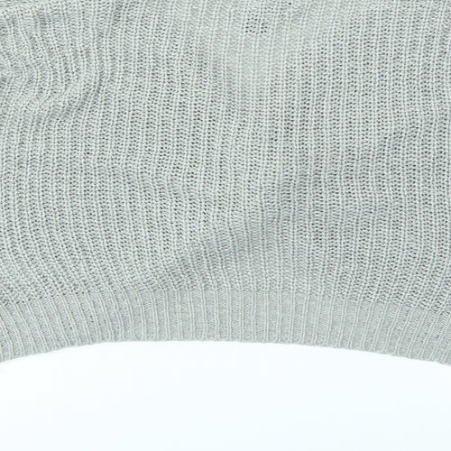 New Look Womens Grey   Pullover Jumper Size L