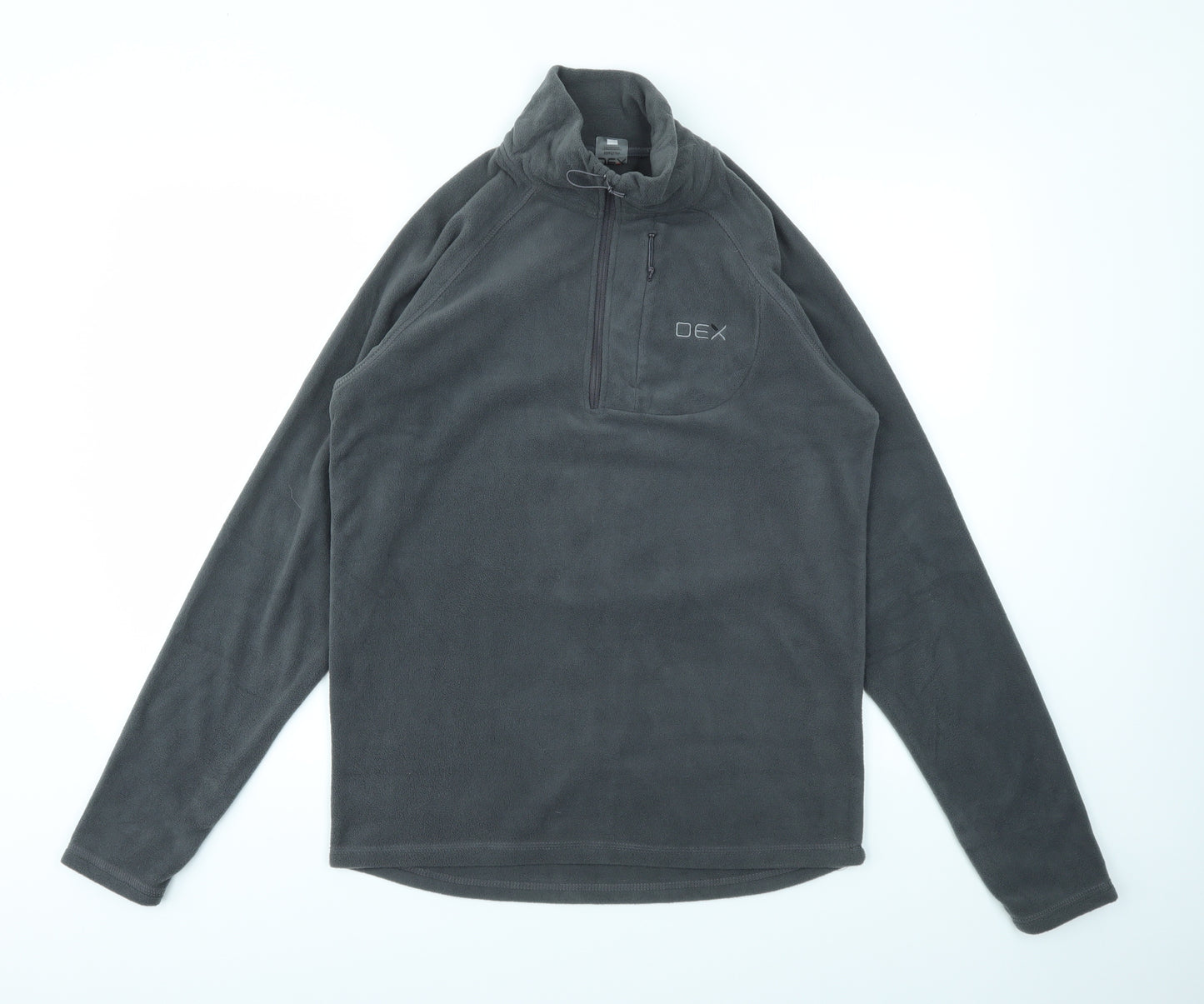 DEX Mens Grey   Pullover Sweatshirt Size M