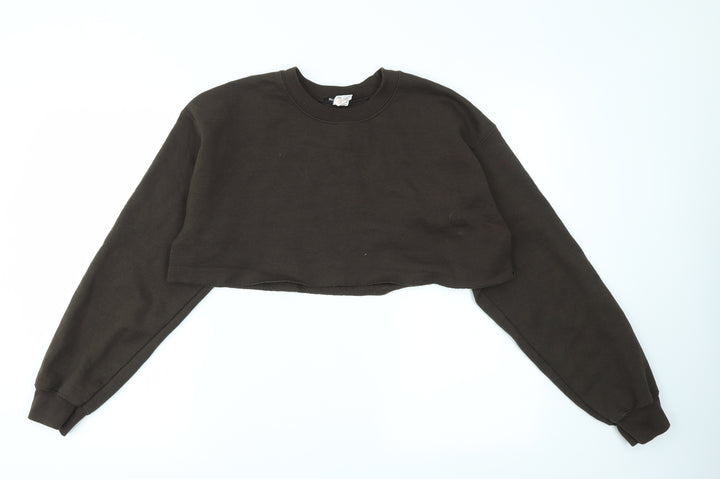 Nasty Gal Womens Brown Pullover Jumper Size M