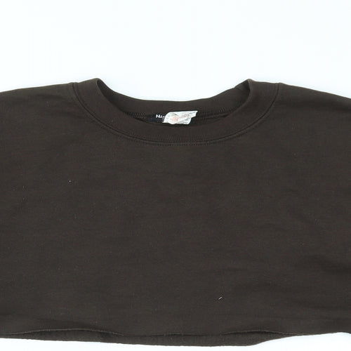 Nasty Gal Womens Brown   Pullover Jumper Size M