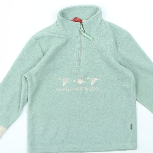 TOP HIT COLLECTION  Boys Green   Pullover Jumper Size 5-6 Years