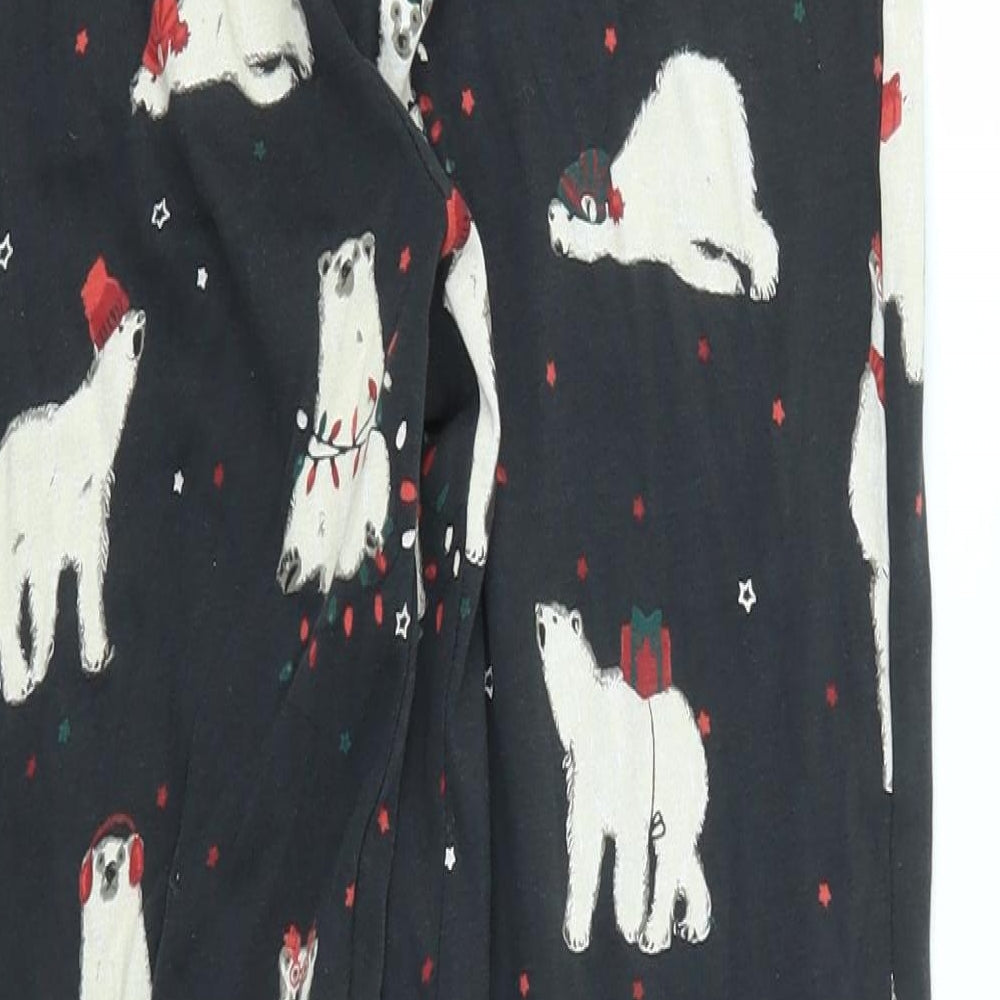 M&S Girls Multicoloured Animal Print  Top Lounge Set Size 12-13 Years