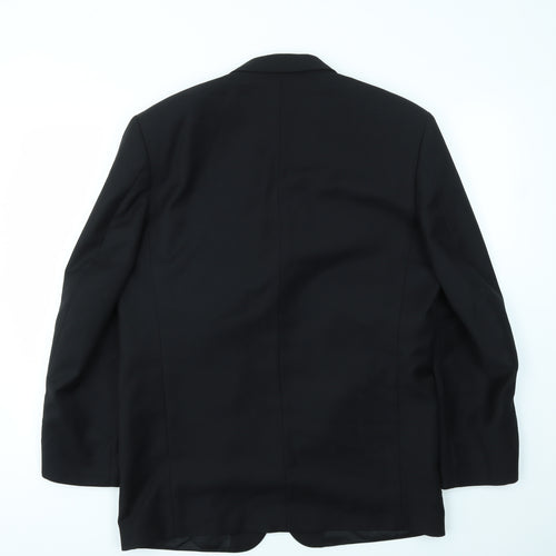 Tom English Mens Black   Jacket Blazer Size 40