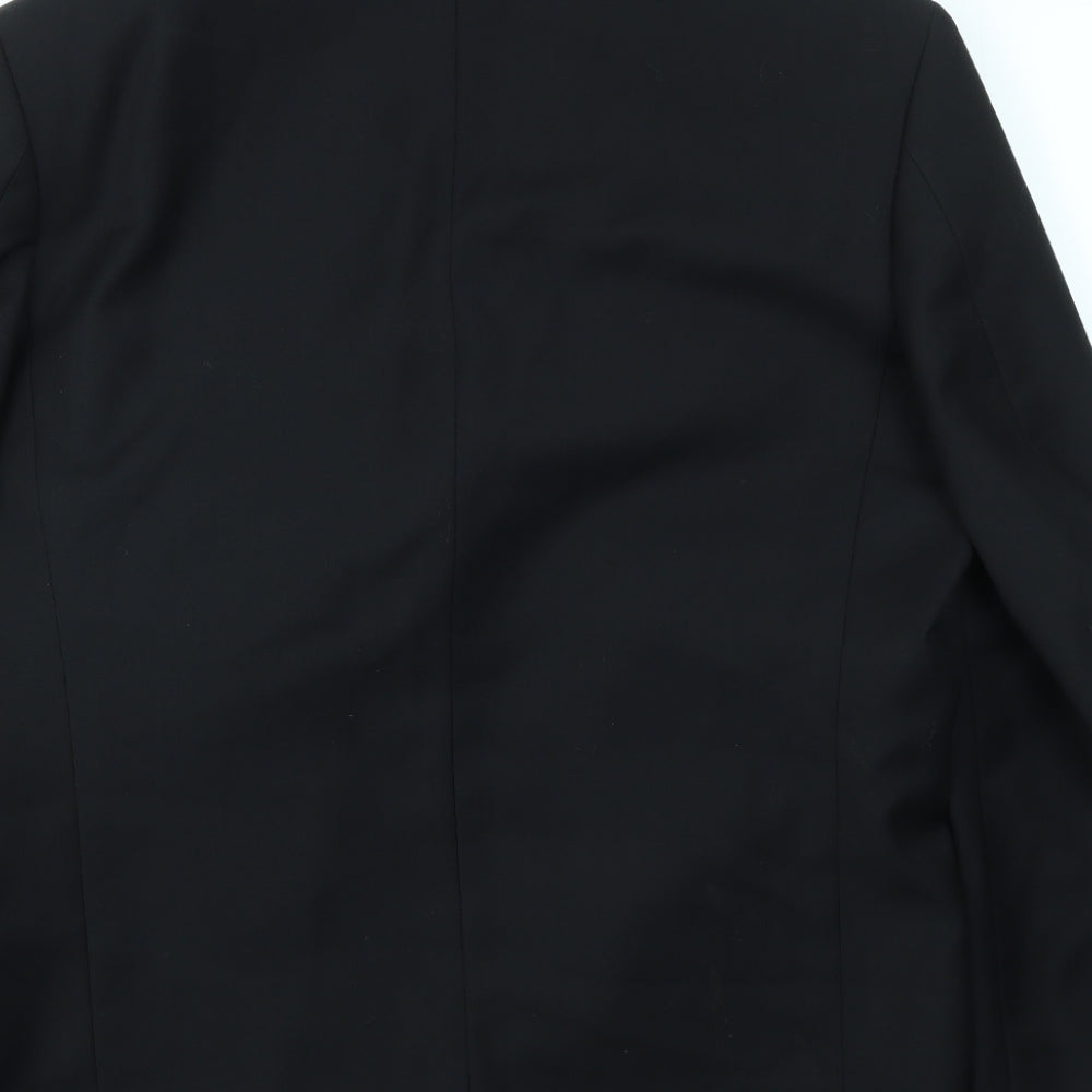 Tom English Mens Black   Jacket Blazer Size 40