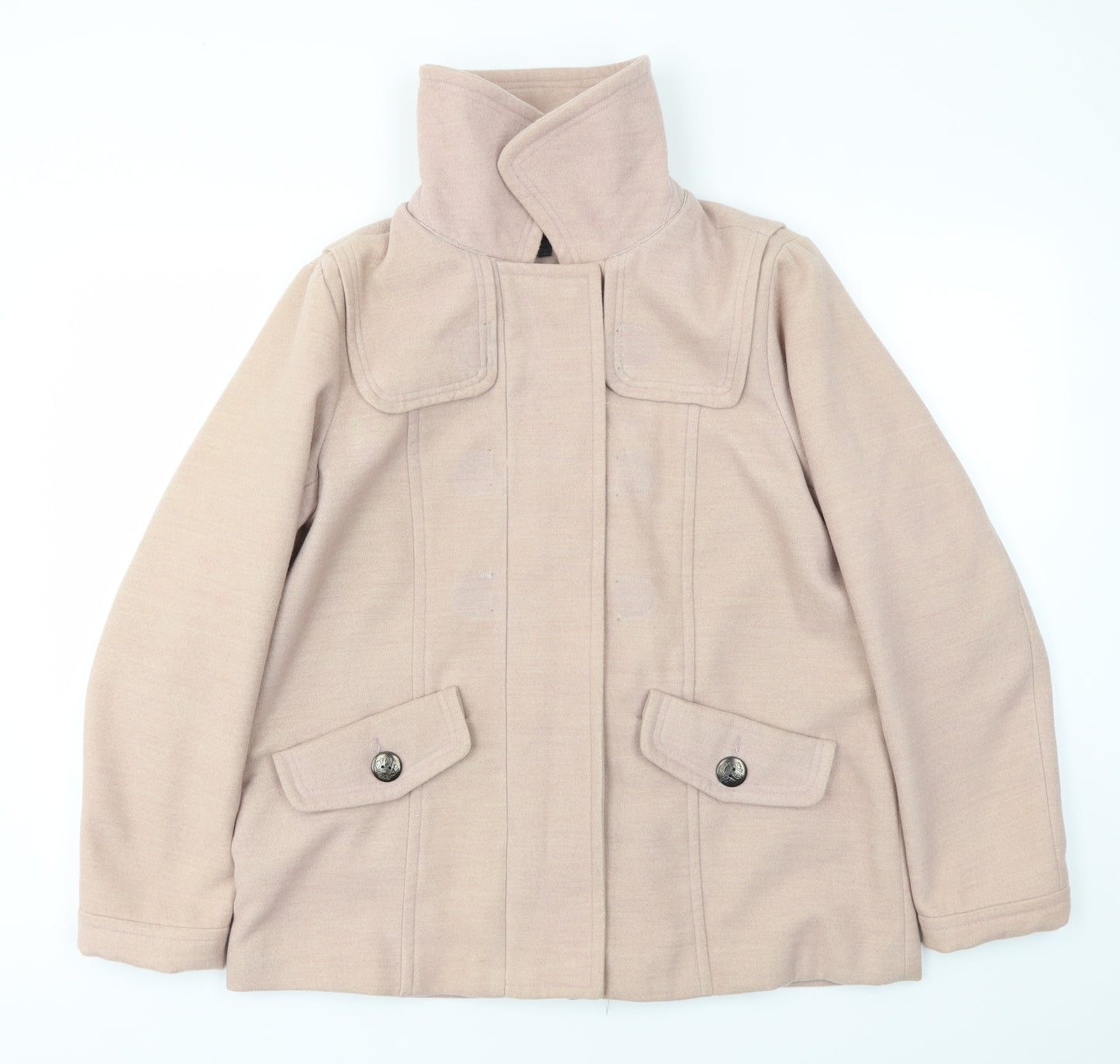 NEXT Womens Pink   Jacket Coat Size 14