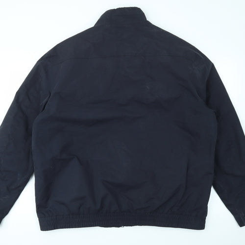 Atlantic Bay Mens Blue   Jacket Coat Size XL