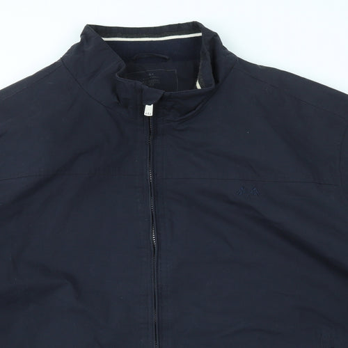 Atlantic Bay Mens Blue   Jacket Coat Size XL