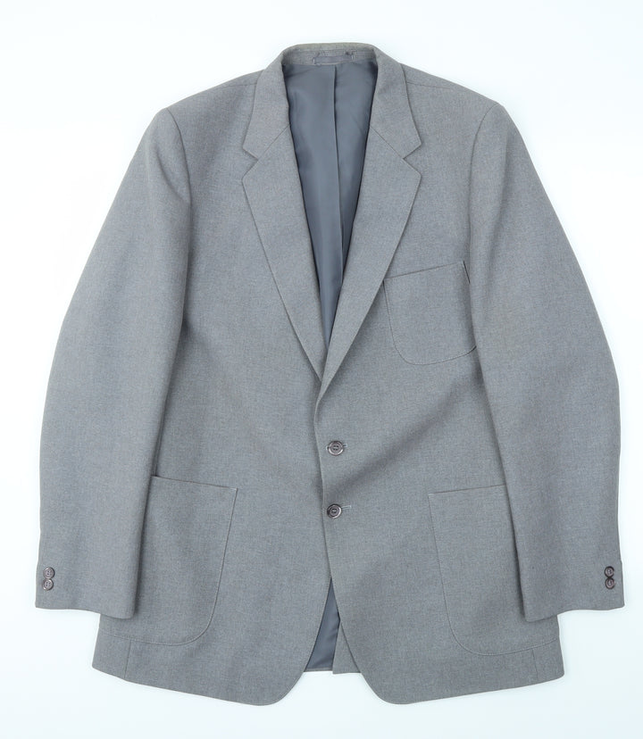 Preworn Mens Grey   Jacket Blazer Size 42