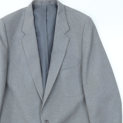 Preworn Mens Grey   Jacket Blazer Size 42