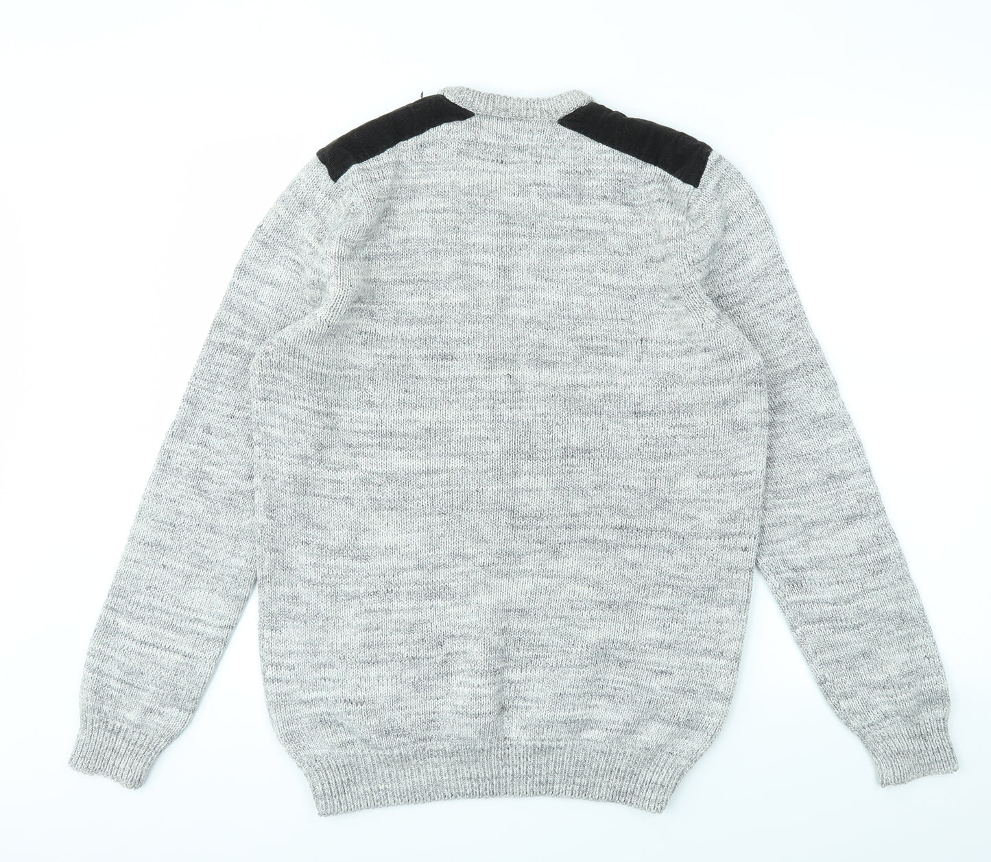 TU Mens Grey   Pullover Sweatshirt Size S