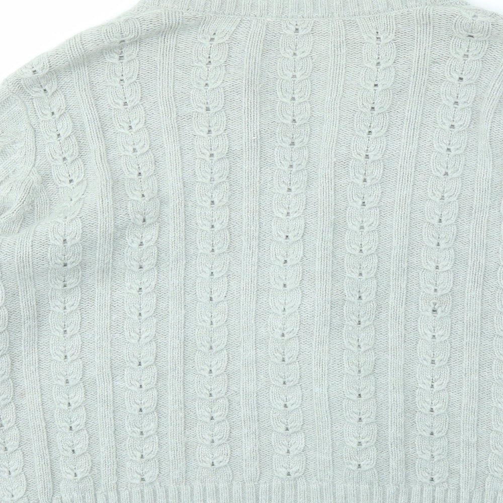 M&S Womens Grey   Cardigan Jumper Size 20