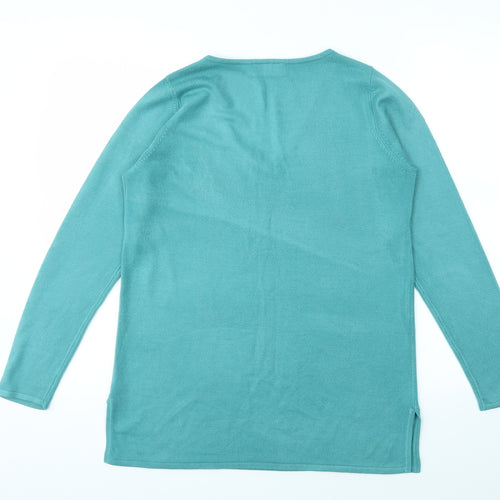BHS Womens Green   Pullover Jumper Size 10