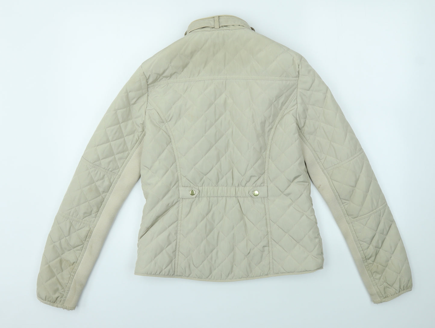 Primark Womens Beige   Jacket Coat Size 8