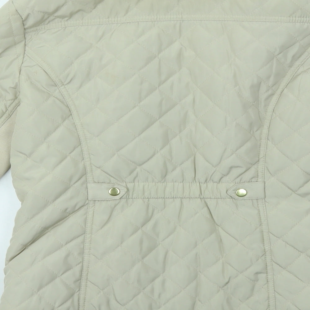 Primark Womens Beige   Jacket Coat Size 8