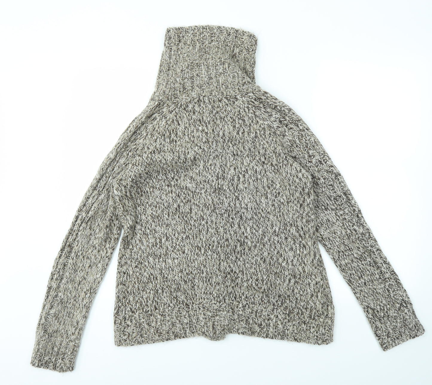 M&Co Womens Brown   Cardigan Jumper Size M