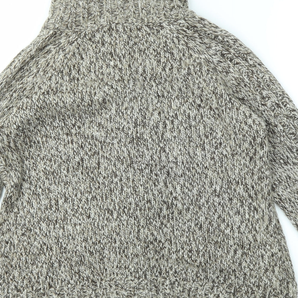 M&Co Womens Brown   Cardigan Jumper Size M