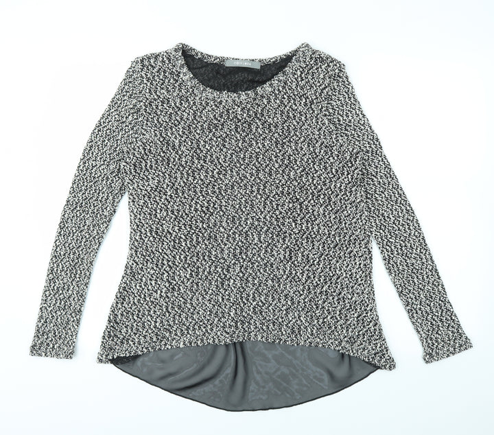 COIN 1804 Womens Grey   Basic T-Shirt Size L