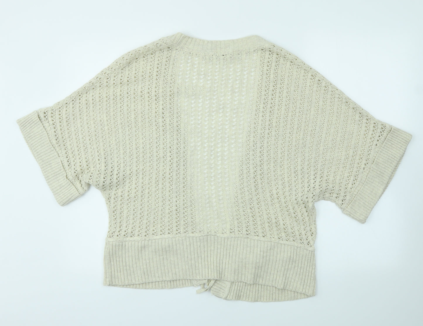 George Womens Beige   Cardigan Jumper Size 16