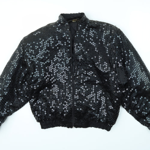 ST DENIES Womens Black   Gilet Coat One Size