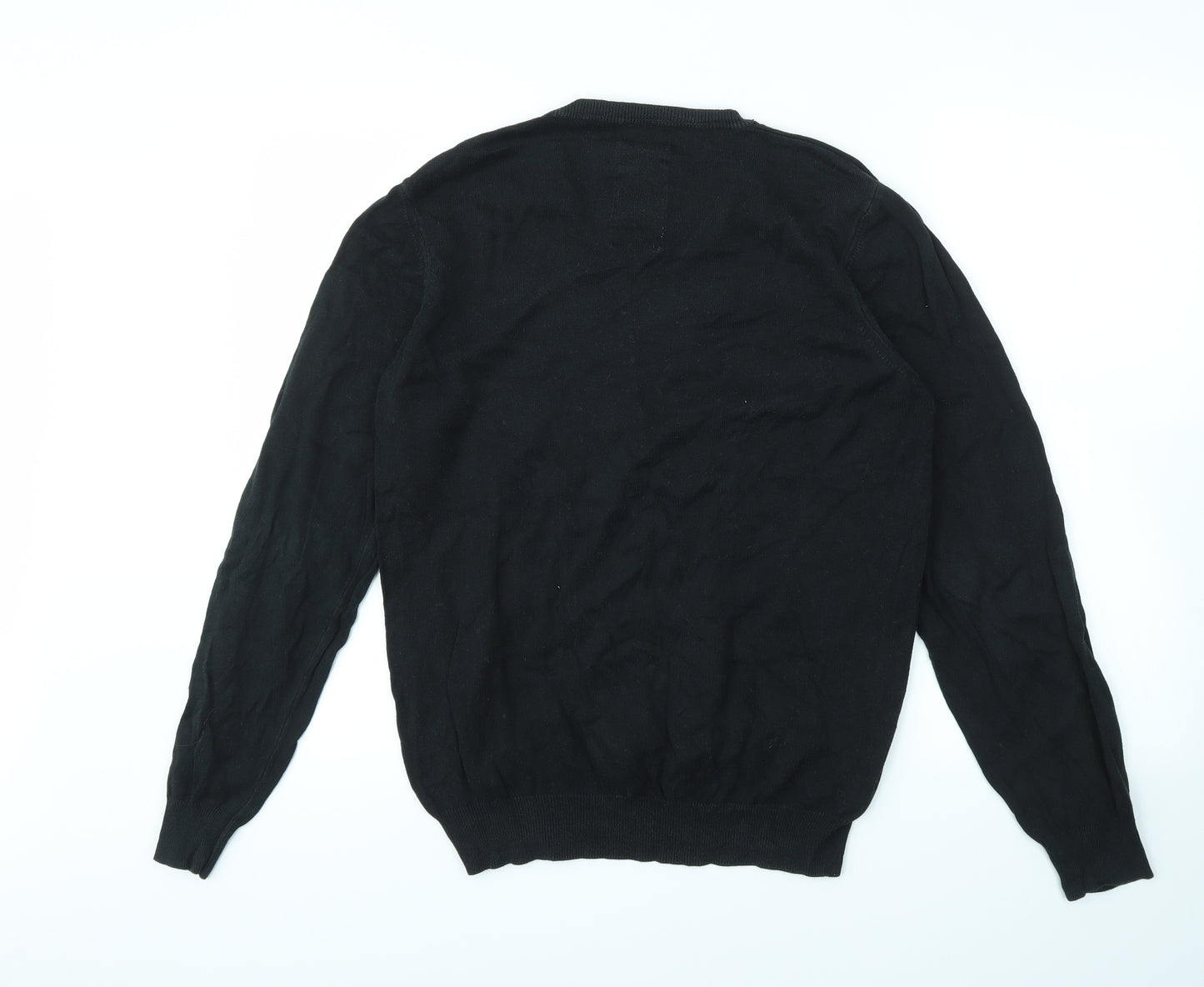 Topman Mens Black   Pullover Sweatshirt Size M