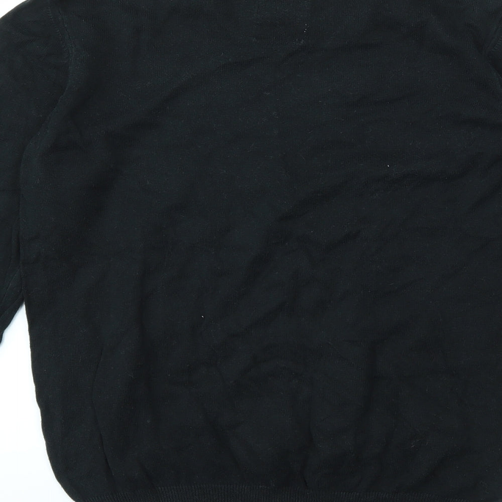 Topman Mens Black   Pullover Sweatshirt Size M