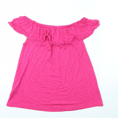 F&F Girls Pink   Basic T-Shirt Size 12-13 Years