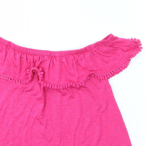 F&F Girls Pink   Basic T-Shirt Size 12-13 Years