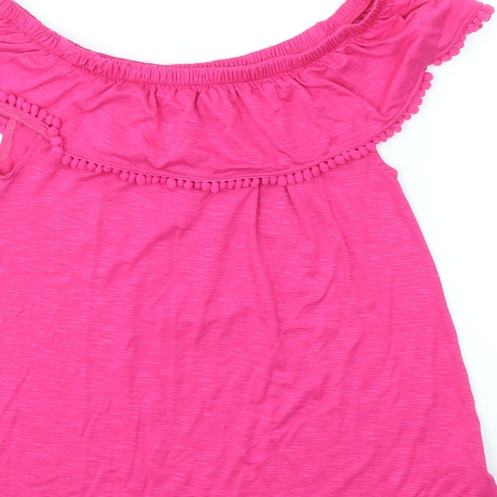 F&F Girls Pink   Basic T-Shirt Size 12-13 Years