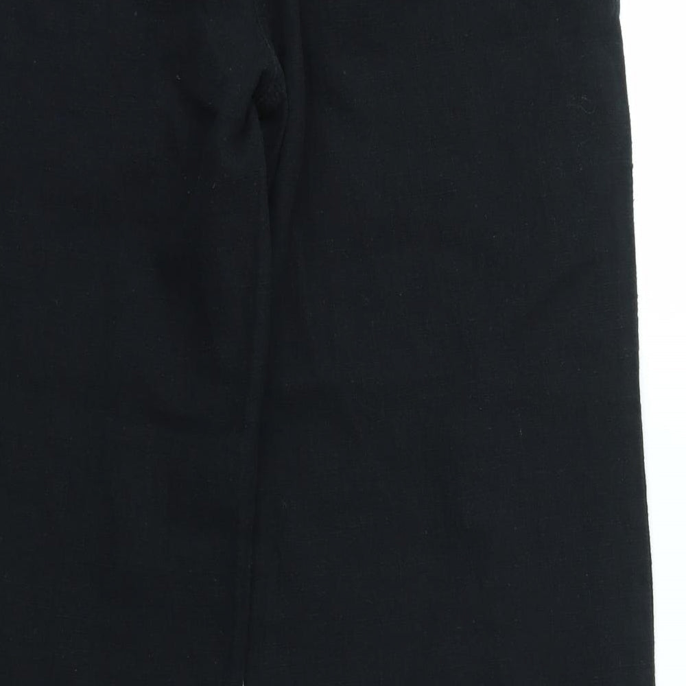 NEXT Womens Black   Trousers  Size 16 L27 in